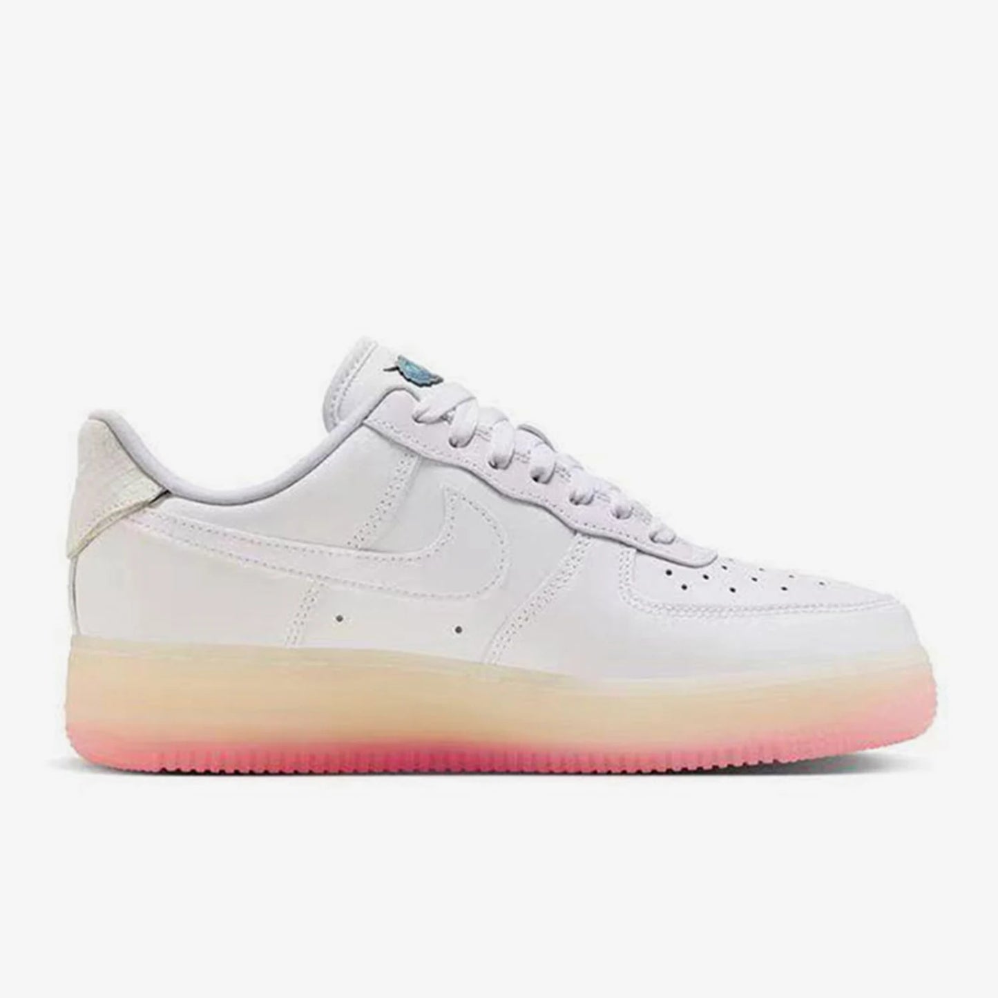 Sapatilhas casuais desportivas de cano baixo Nike Air Force 1 genuínas para mulher FZ5741-191