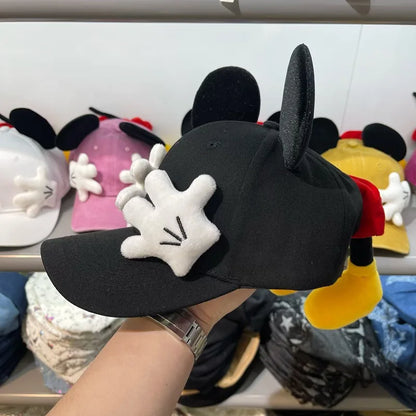 Cute Cartoon Mouse Ears Baseball Cap for Girls Anime Duckbill Sunscreen Sunshade Fashion Trend Y2K Style Outdoor Hat