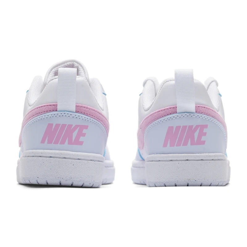 Nike Women's Shoes Court Borough Low (Gs) Sports Shoes, Lightweight, Comfortable, Casual, Trendy Low-Top Sneakers Iq2725-101
