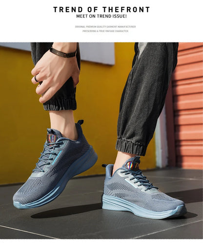 Leather Men Shoes Sneakers Trend Casual Shoe Italian Breathable Leisure Male Sneakers Non-slip Footwear Men Vulcanized Shoes