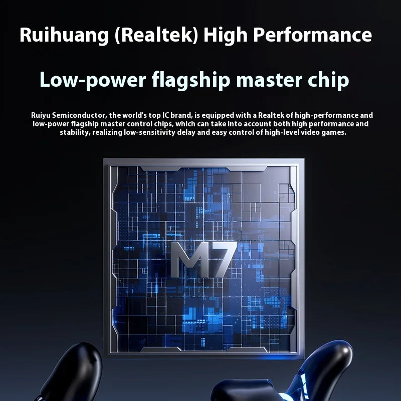 MCHOSE M7 Ultra Ergonomische gamingmuis PAW3950 Super Sensor TOPSPEED 8000Hz polling rate lichtgewicht ontwerp Realtek Master-muizen