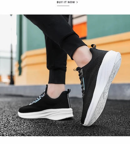 Leather Men Shoes Sneakers Trend Casual Shoe Italian Breathable Leisure Male Sneakers Non-slip Footwear Men Vulcanized Shoes