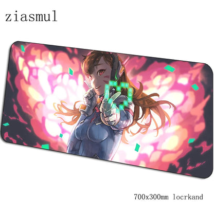 Overwatch mouse pad Cartoon Computer Mat 700x300x3mm gaming mousepad large Indie Pop mouse pad keyboard games PC gamer desk