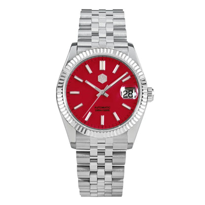 San Martin 36.5mm Men Dress Watch Top Brand Luxury Automatic Mechanical Fashion Couples Watches Sapphire Waterproof 100m BGW9