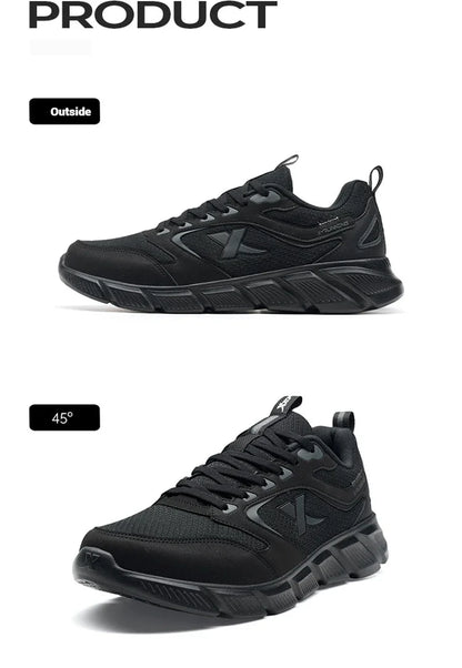 Xtep Scarpe da running da uomo estive in mesh traspirante, resistenti all’usura, sportive, leggere, casual per giovani, ammortizzate 875219110065