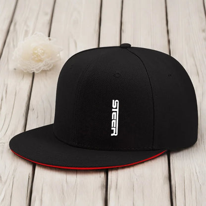 Für alle Jahreszeiten geeignet – vielseitige, lässige und trendige Damen-Baseballkappen mit flachem Schirm – Outdoor, Streetstyle – personalisierte Herrenhüte