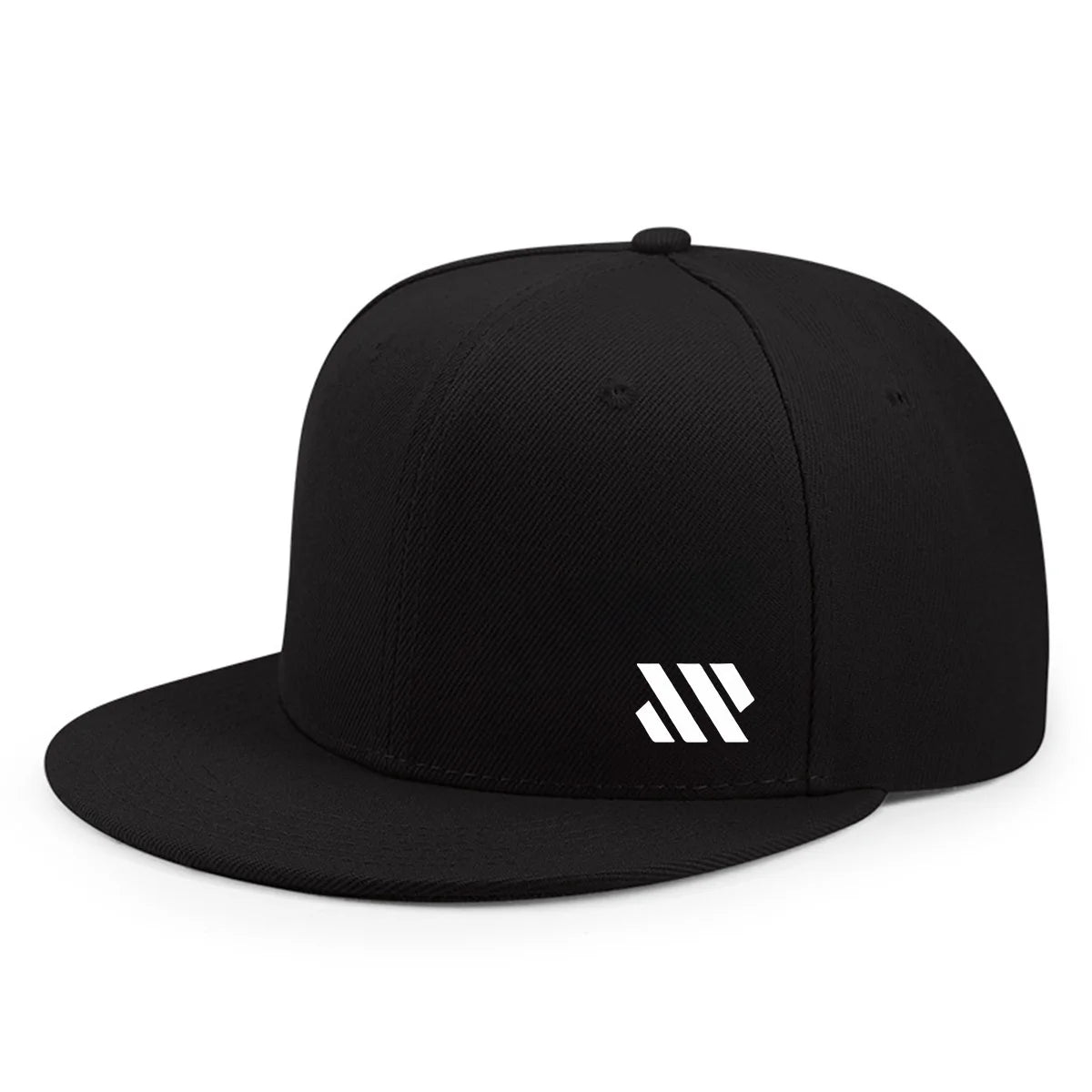 Gorra de béisbol con logotipo blanco. Gorra unisex ajustable, transpirable y de ala plana. Gorra ligera para actividades al aire libre y viajes. Gorra.