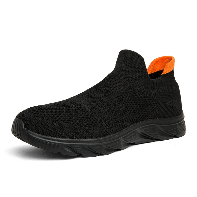Breathable Men Casual Shoes Lightweight Male Vulcanized Shoes Outdoor Platform Men's Loafers Soft Mesh Flats Non-slip Sneakers