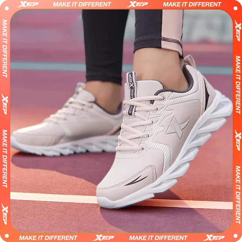 Xtep løbesko til kvinder – lette sneakers til kvinder – åndbare sportssko med stødabsorbering – 879318110073