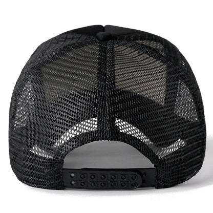 Unisex Cap Casual Plain Mesh Baseball Cap Adjustable Snapback Hats for Women Men Hip Hop Trucker Cap Streetwear Dad Hat