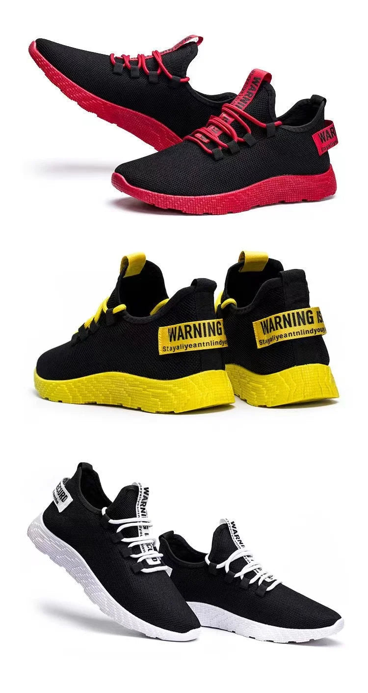 Pánské tenisky, ležérní, lehké, síťované, sportovní boty, letní, outdoorové, s měkkou podrážkou, prodyšné, pohodlné, módní, trendy běžecké boty
