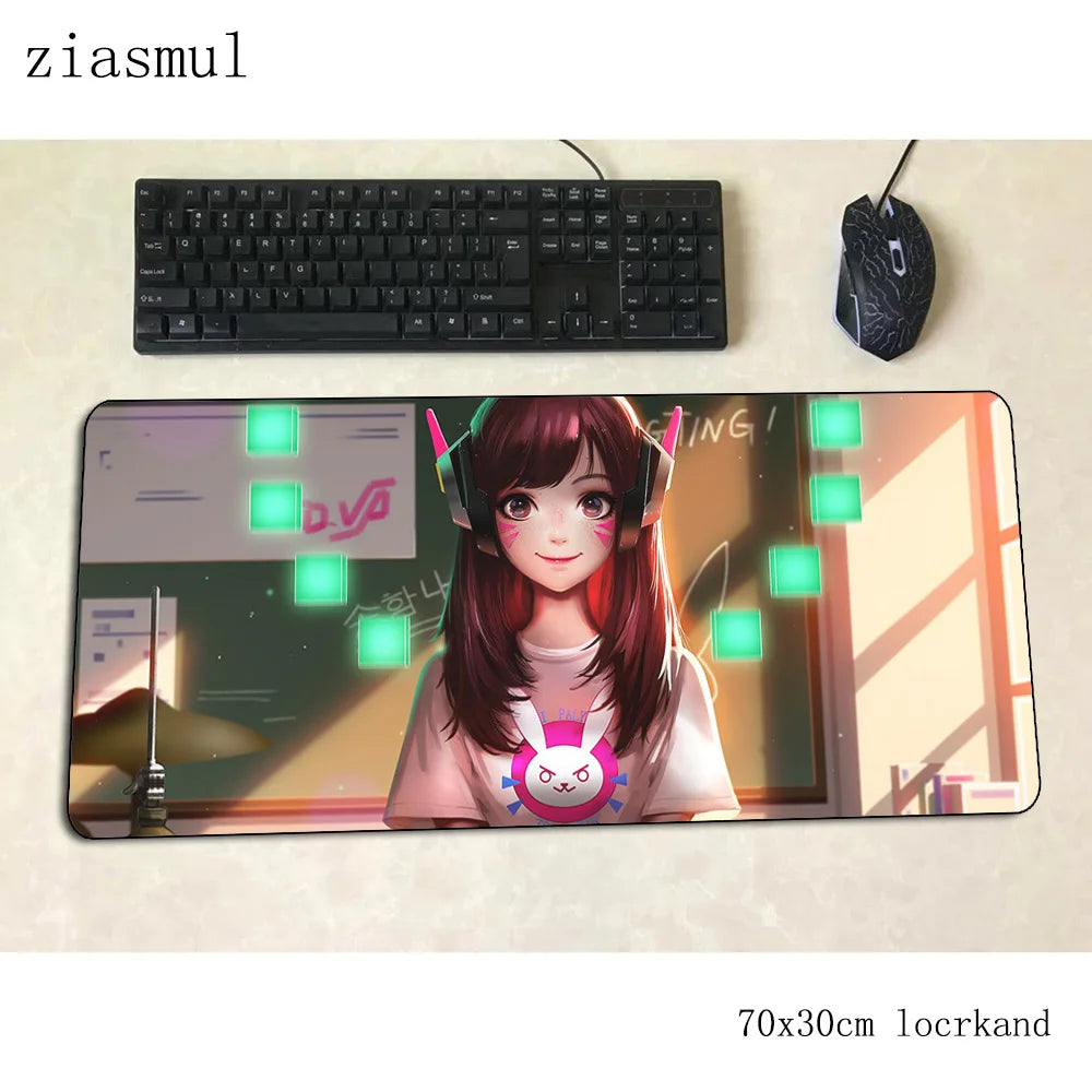 DVA Gamer-Mauspad 70x30cm XL Gaming-Mauspad PC-Notebook-Schreibtischmatte, süßes Padmouse für Spiele, Weihnachtsgeschenke für Gamer, Gamer-Matten, Gamepad