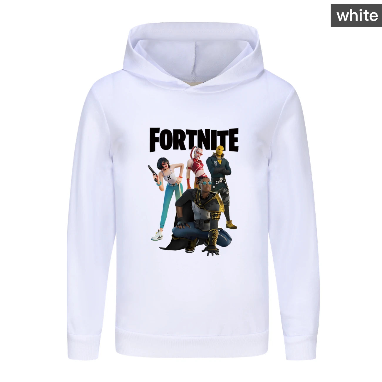Hoodie Fortnite para Crianças Roupa de Princesa para Meninas Moda Bebé Rapazes Roupa Primavera Outono Sweatshirt Tops Infantis 4403