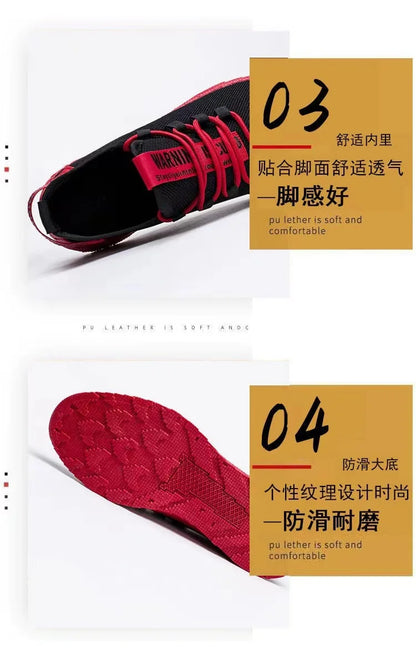 Pánské tenisky, ležérní, lehké, síťované, sportovní boty, letní, outdoorové, s měkkou podrážkou, prodyšné, pohodlné, módní, trendy běžecké boty