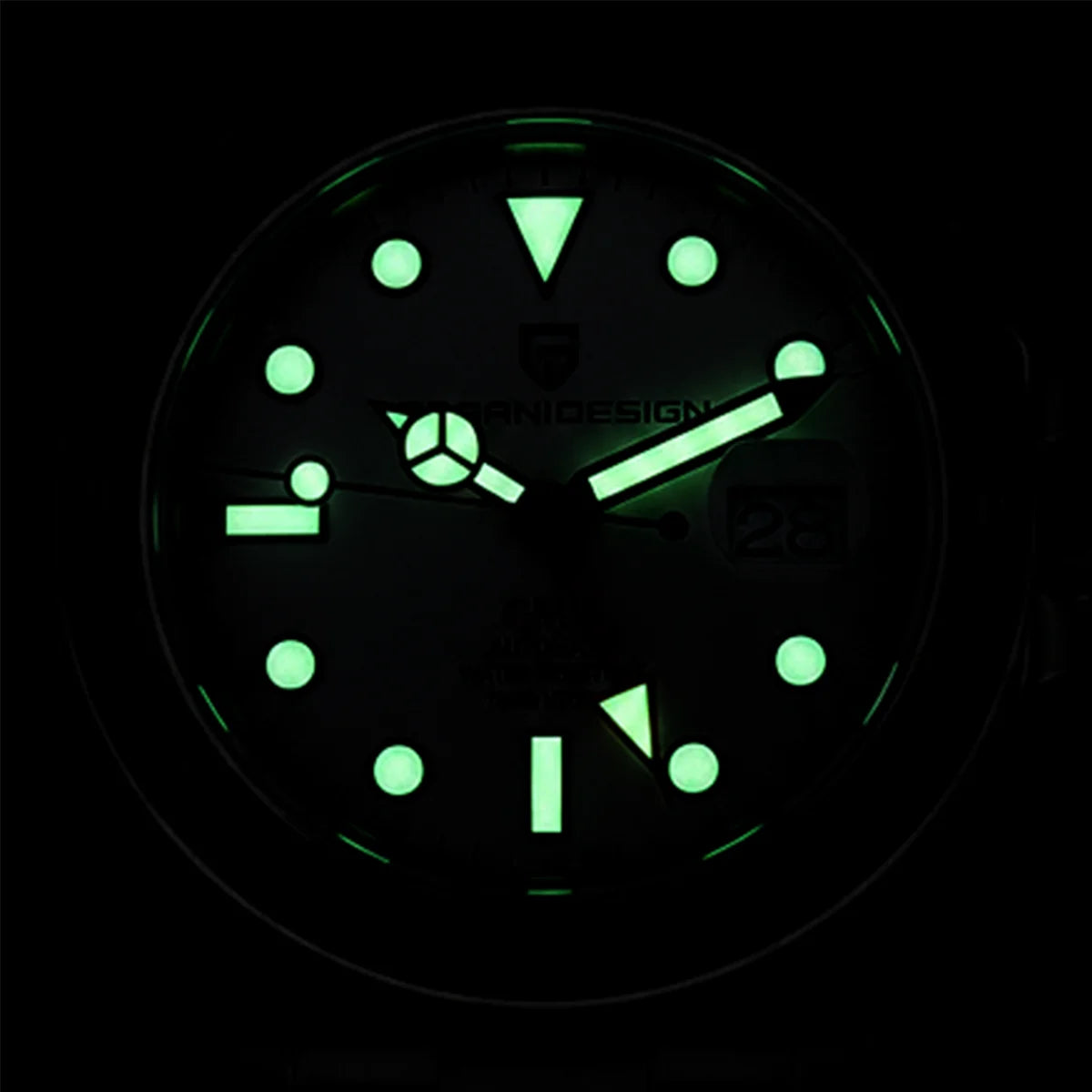 Relógio de mergulho masculino Pagani Design 2026 novo, 42mm, safira, mecânico automático GMT, impermeável 100m PD1682