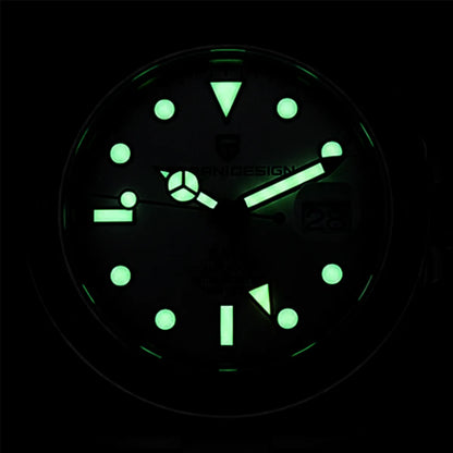 Relógio de mergulho masculino Pagani Design 2026 novo, 42mm, safira, mecânico automático GMT, impermeável 100m PD1682