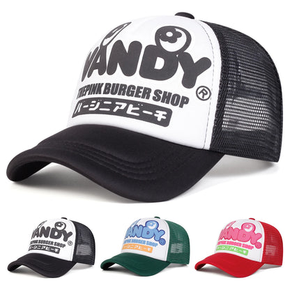 Gorras de béisbol unisex con letras VANDY impresas, para primavera-verano, al aire libre, ajustables, informales, gorras tipo «dad hat», gorras de protección solar, gorras deportivas