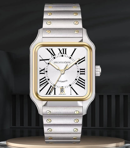 Specht & Söhne New Men's Watches Japan Miyota 8215 Movement Mechanical Wristwatches Stainless Steel 50M Waterproof Men's Watch