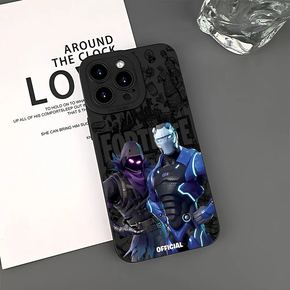 Capa de Telemóvel Fortnite para Samsung Galaxy A37 A57 A25 A56 A16 A06 A35 A05s A15 A34 A24 A05 A13 A73 A53 A23 A03 A13 4G 5G