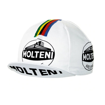 Retro Team Molteni cykelkeps – andningsbar solskyddskeps för utomhussport, unisex