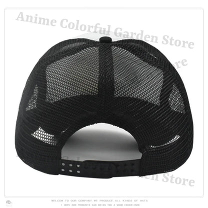Sprunki Parent-child Baseball Cap Anime Cartoon Hip Hop Flat Caps Men Women Kids Summer Fashion Sunshade Breathable Hats Gifts