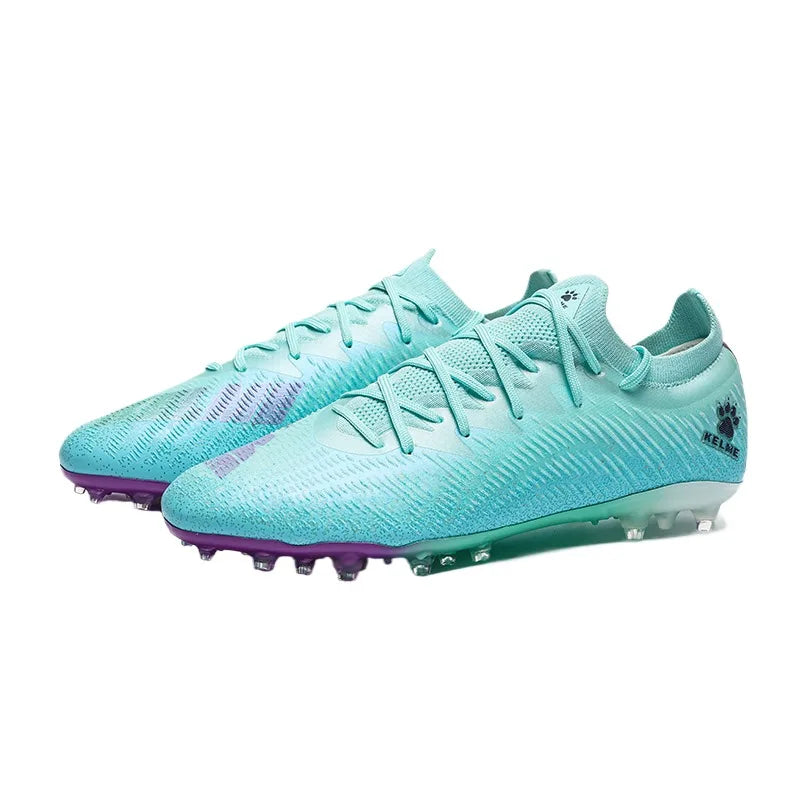 Kelme Adult Professional Soccer Shoes TF Nail Breaking Youth Training Football Boots MG Anti-Slip Match Football Shoes
