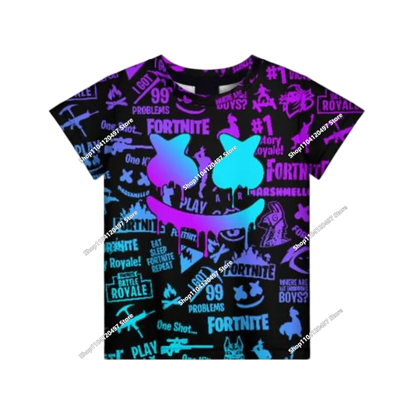Hoodie Anime Fortnite Infantil, Sweatshirt Masculina Streetwear Hip-Hop Desportiva, Casual, Corte Largo, Moda Outdoor