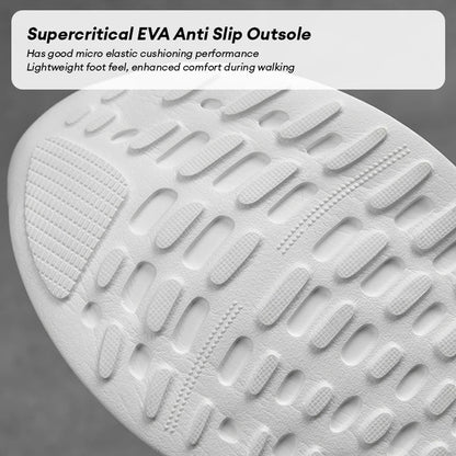 Men's Cushioned Running Shoes EVA Midsole for Shock Absorption Lightweight & Breathable Mesh Sports Sneakers for Gym and Walking