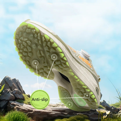 ONEMIX udendørs løbesko til mænd, elastiske trailsko, lette og åndbare sneakers til kvinder, parsko til fritid, vandtætte sko