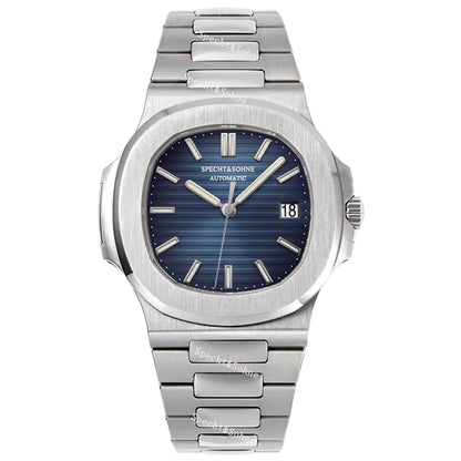 Specht&Sohne 2025 Nuovo Orologio Classico di Lusso da Uomo Automatico in Acciaio Inossidabile con Zaffiro 8215, Orologio da Polso Meccanico