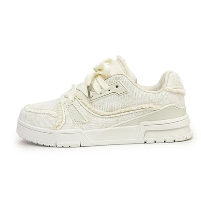 New Unisex Board Shoes Fashion Anti Slip Breathable Thick Soled Vulcanized Shoes Hot Selling Men's Women's Luxury Casual Shoes