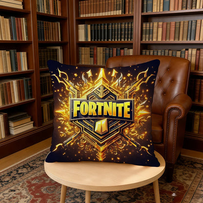 F-FORTNITE-ES Kissenbezug Gaming Home Office Geburtstags- und Jubiläumsgeschenke Weicher, hautfreundlicher Kissenbezug
