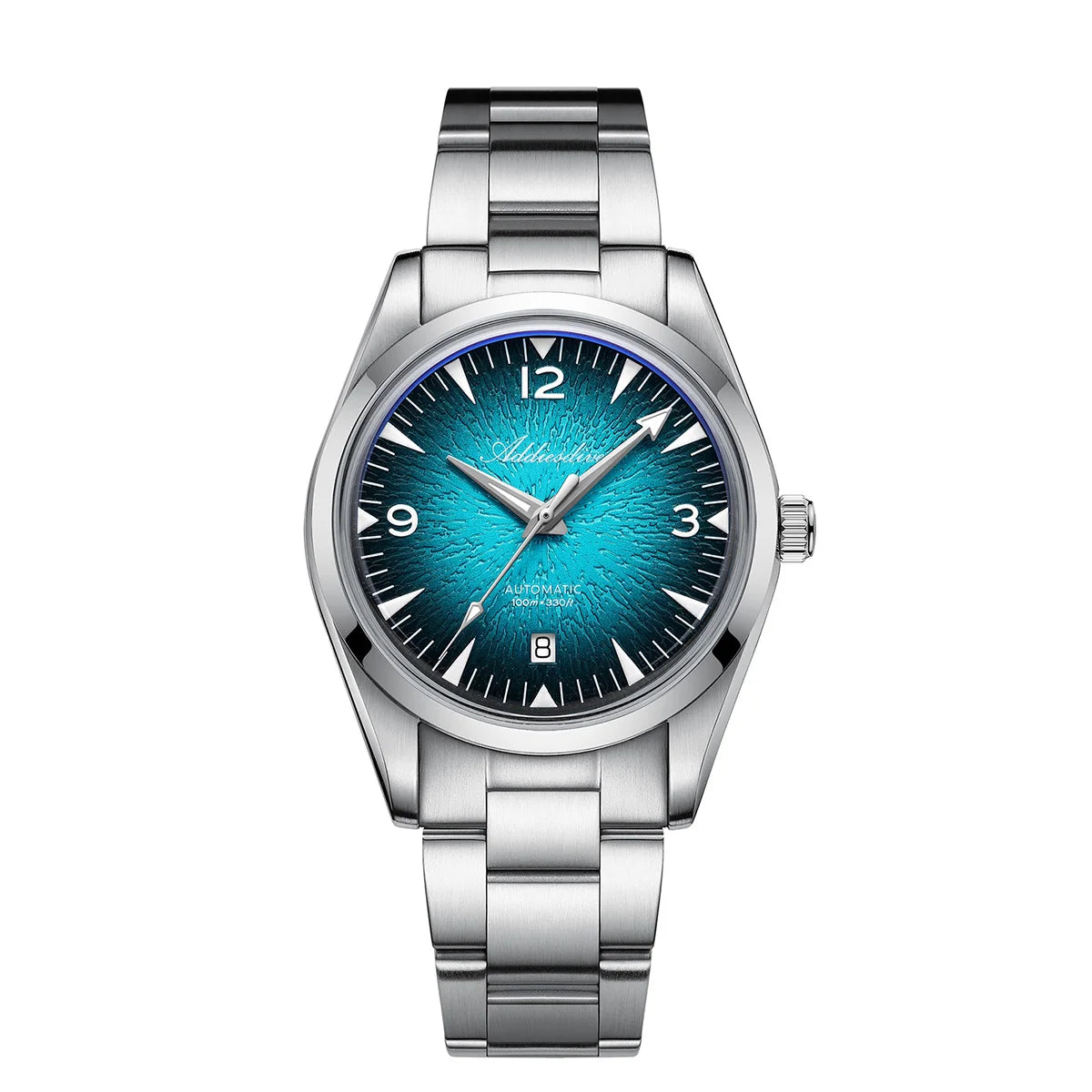 ADDIESDIVE AD2508 Herren-Taucheruhr, leuchtend, 100M wasserdicht, 316L-Edelstahl, 8215-Uhrwerk, automatische mechanische Uhr