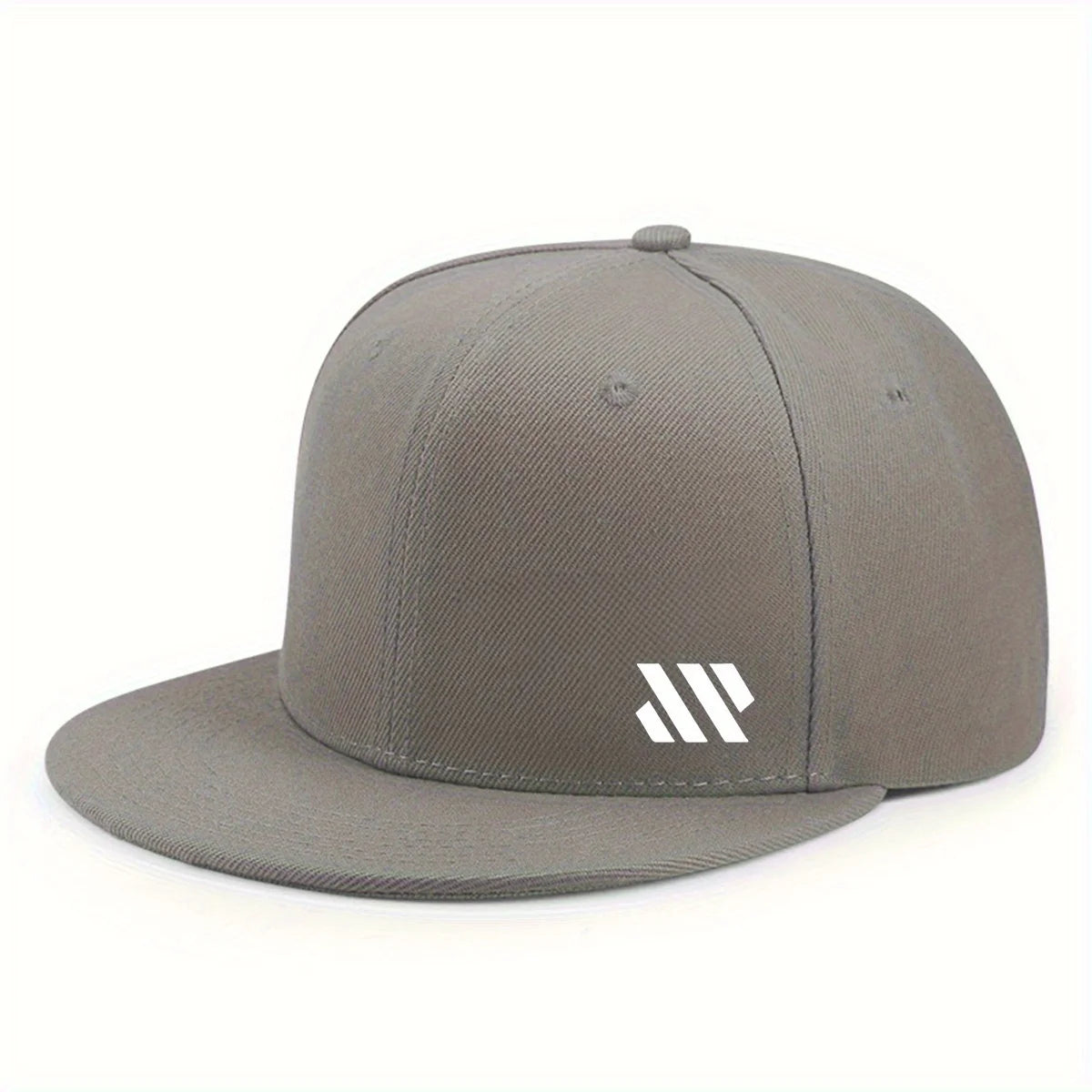 Gorra de béisbol con logotipo blanco. Gorra unisex ajustable, transpirable y de ala plana. Gorra ligera para actividades al aire libre y viajes. Gorra.