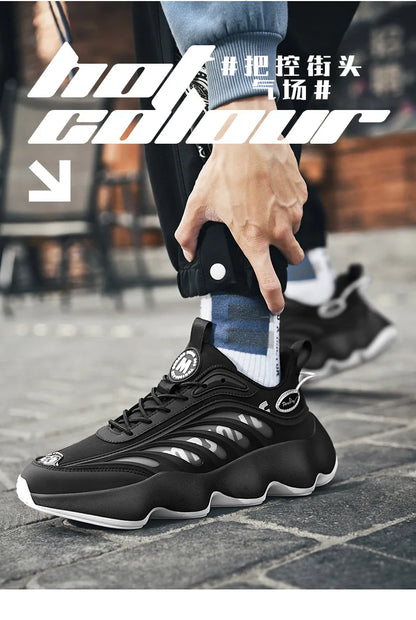 Zapatillas para hombre, calzado casual masculino, tenis de lujo, zapatillas deportivas transpirables, mocasines de moda y calzado de running para hombre