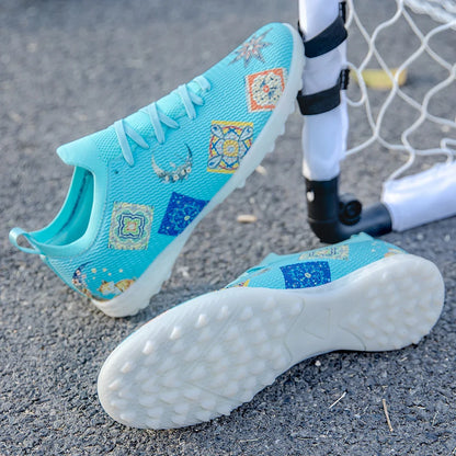 Lawn Nails Wear-resistant Professional Football Shoes Multi-color Grip Strong Balance Summer Outdoor Football Training Shoes