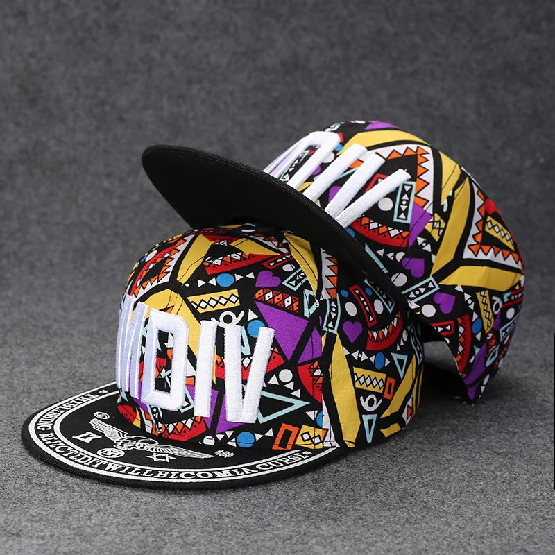 Baseballcap mit flachem Schirm, Buchstabenstickerei für Herren, vielseitig kombinierbar, Damen-Sommer-Hip-Hop-Hut, Outdoor-Sonnenschutz, verstellbare Schirmmütze