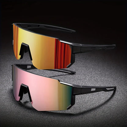 Oversize Outdoor Cycling Sunglasses Men Women Driving Bike Glasses Sports Climbing Protective Glasses Bicycle UV400 Goggles