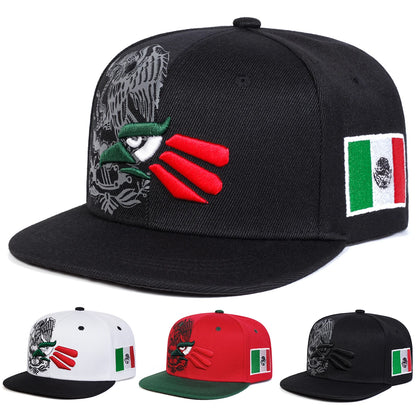 Unisex Eagle Embroidery Hip-hop Hats Spring and Autumn Outdoor Adjustable Casual Baseball Caps Sunscreen Hat Sports Cap