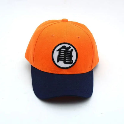 Dragon Ball Son Goku -baseball-lippis, jossa on korkealaatuinen brodeerattu painatus; unisex-kesälippis, pyöreä kruunu, leveä lieri, duckbill-malli