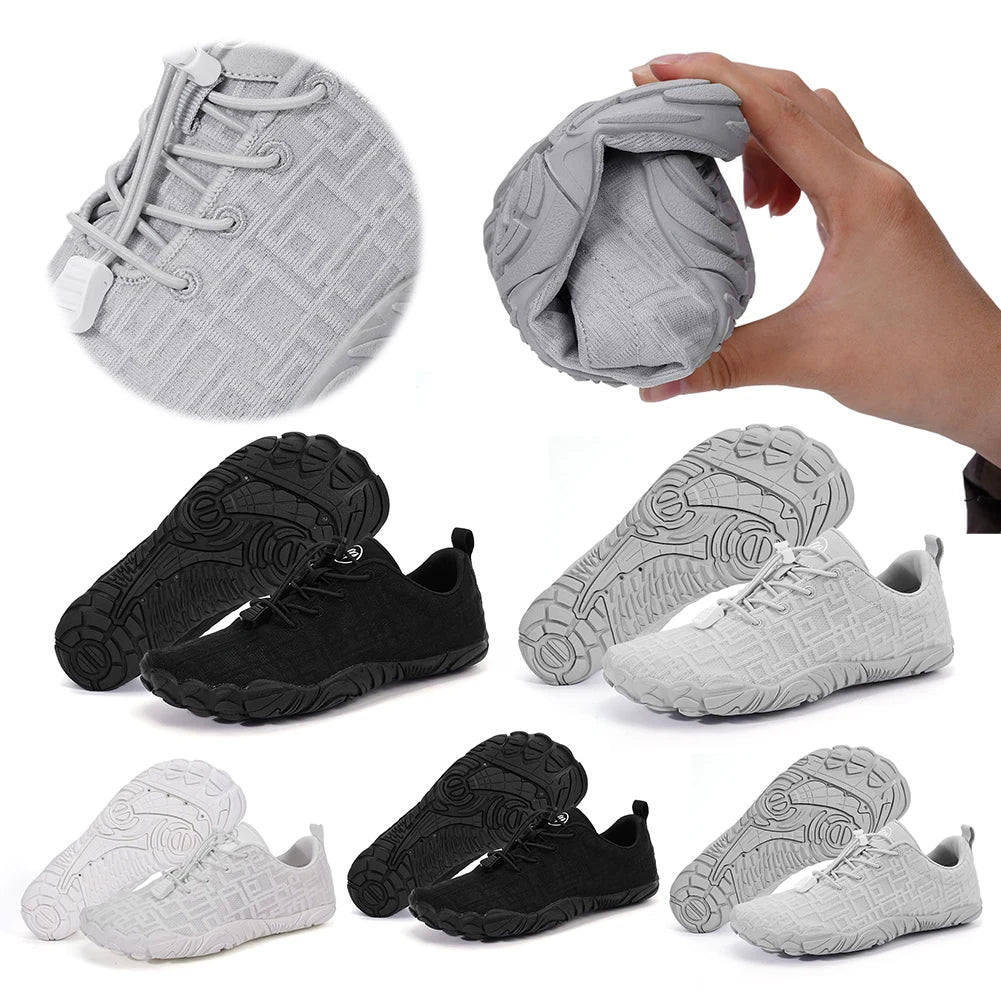 Zapatos acuáticos unisex de secado rápido, ligeros, tipo barefoot, para playa, uso casual, vadeo y deportes acuáticos