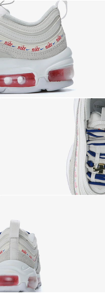 Nike Original AIR MAX 97 Damen-Low-Top-Sportschuhe mit Air-Dämpfung DC4013-001