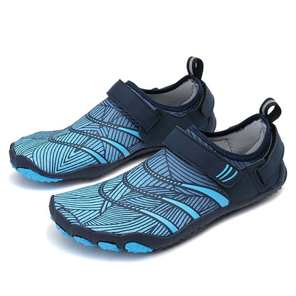 36-48# Gym Footwear Unisex Seaside Aqua Shoes Couples Vacation Beach Game Wading Shoes Men Squat Fitness Shoes Women Yoga Shoes