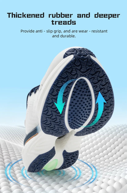 ONEMIX Nuove scarpe da corsa a forma di cuscino per donna e uomo, leggere, alla moda, da esterno, sneakers da strada, scarpe sportive da allenamento, jogging e fitness