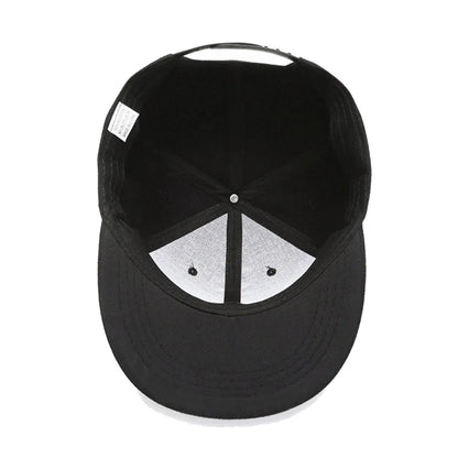 Custom Print Embroidery Logo Flat-brimmed baseball cap Unisex Outdoor Hat Hip Hop Dad Hat Gorras Hombre Street Snapback Hat