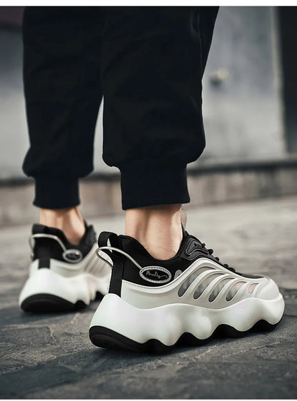 Zapatillas para hombre, calzado casual masculino, tenis de lujo, zapatillas deportivas transpirables, mocasines de moda y calzado de running para hombre