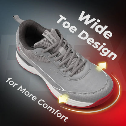 FitVille Wide Design Men's Golf Shoes Professional Outdoor Water Resistant Anti-slip Sport Shoes for Course with Spikes