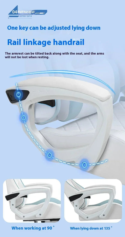 Hot Selling Gaming Chair Ergonomic Racing Gaming Chair Sedentary Comfortable Home Computer Chair for Office Computer Living Room
