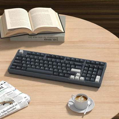 KBDiy 174 Teclas/Conjunto PBT GMK Apollo Keycap Double Shot Minimalista ISO Perfil Cherry para Teclado Mecânico Gaming Keycaps para MX