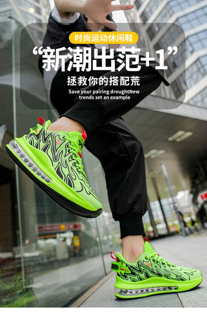 Zapatillas para hombre, calzado casual masculino, tenis de lujo, zapatillas deportivas transpirables, mocasines de moda y calzado de running para hombre